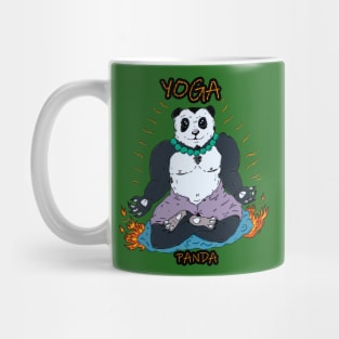 yoga panda Mug